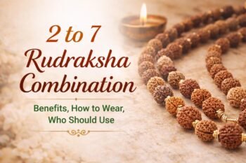 2 to 7 rudraksha combination