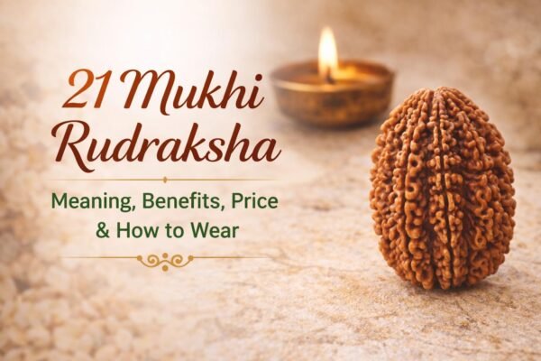 21 mukhi rudraksha