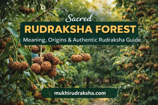 sacred rudraksha forest